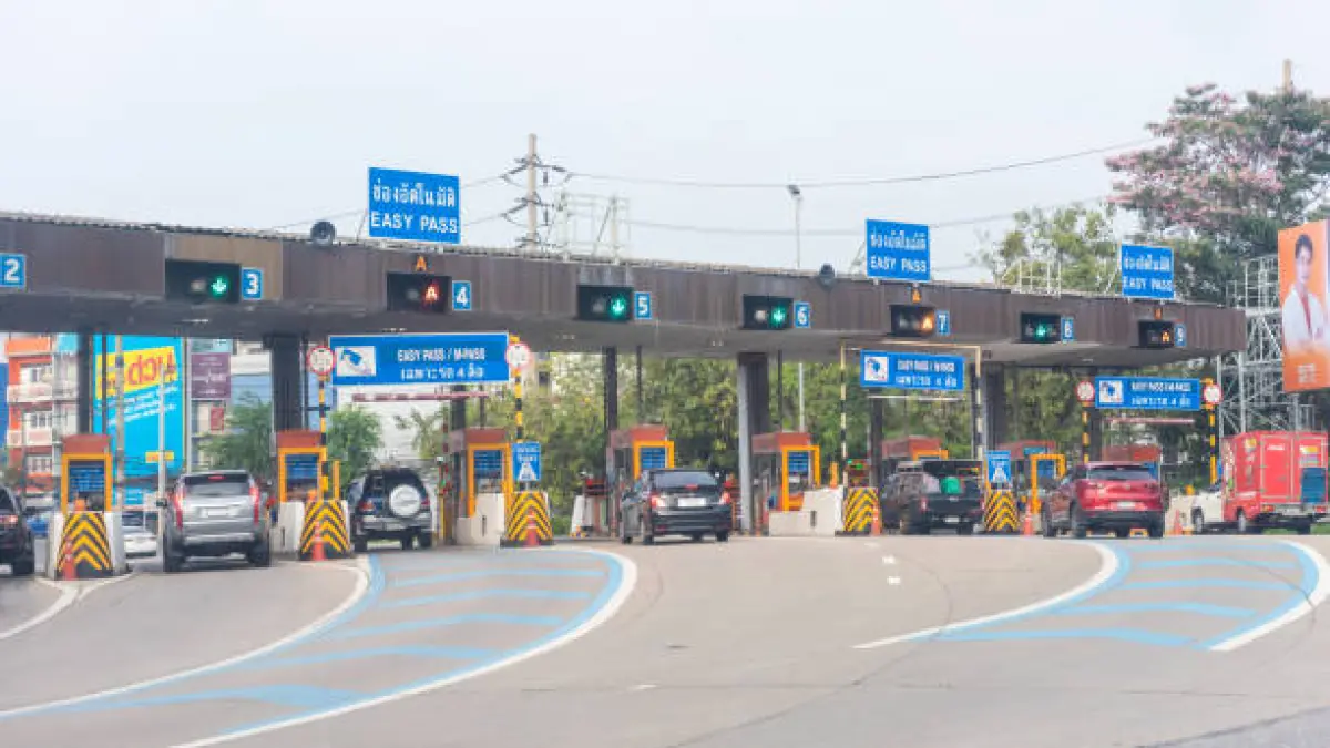 Ilustrasi jalan tol