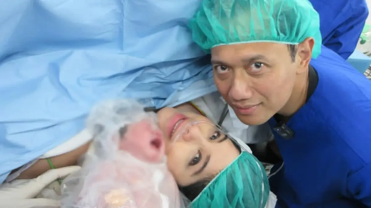 Annisa Pohan melahirkan anak kedua (Foto: Instagram @agusyudhoyono)