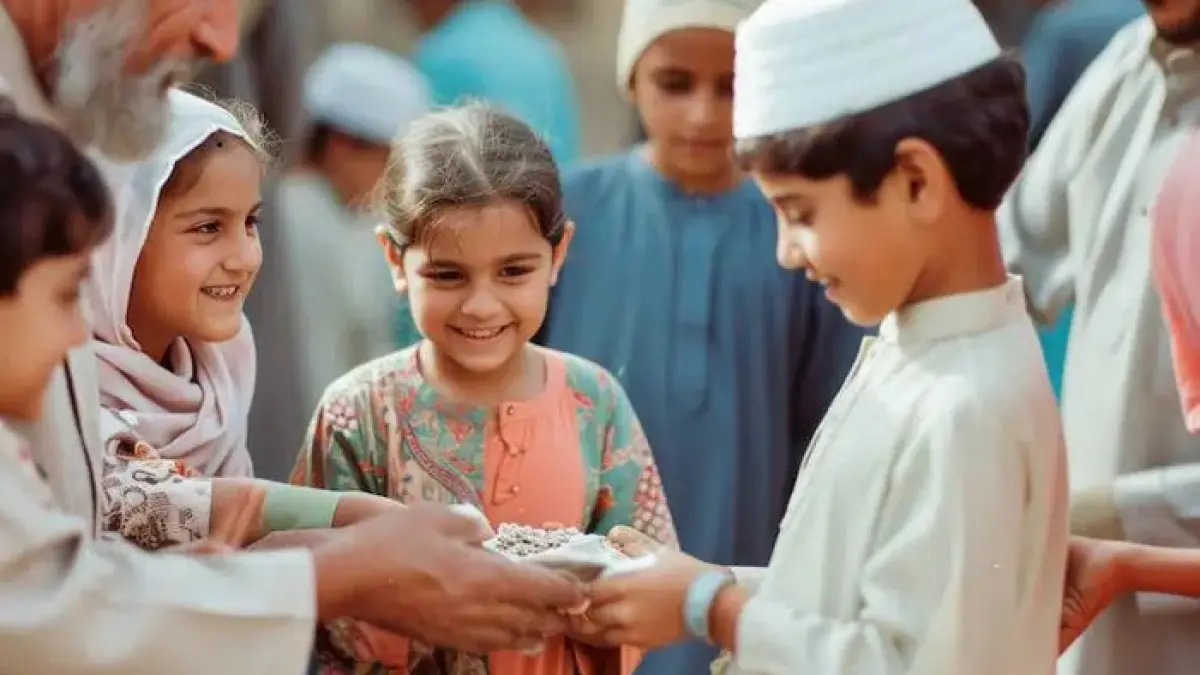 Ilustrasi bersedekah (freepik)