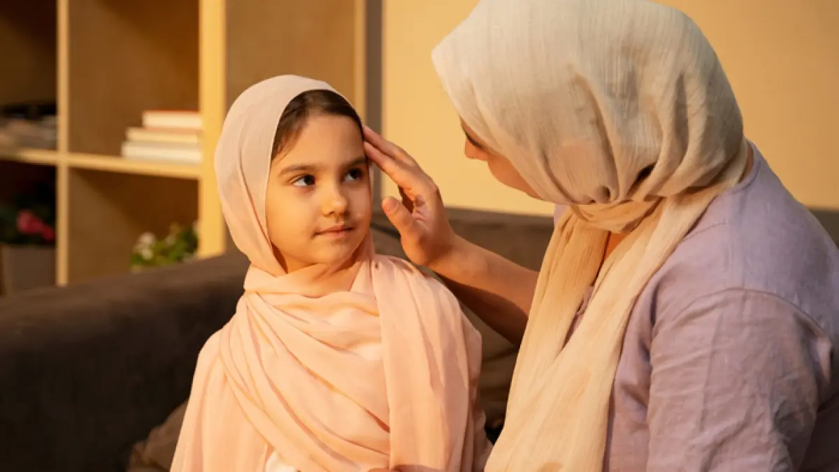 Ilustrasi mendidik anak secara Islami. (Freepik)