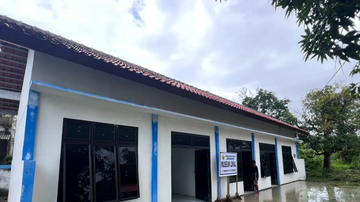 DIPINDAH: Bakal lokasi Museum Lokal Grobogan di eks Gedun Transito, (INTAN MAYLANI/RADAR KUDUS)