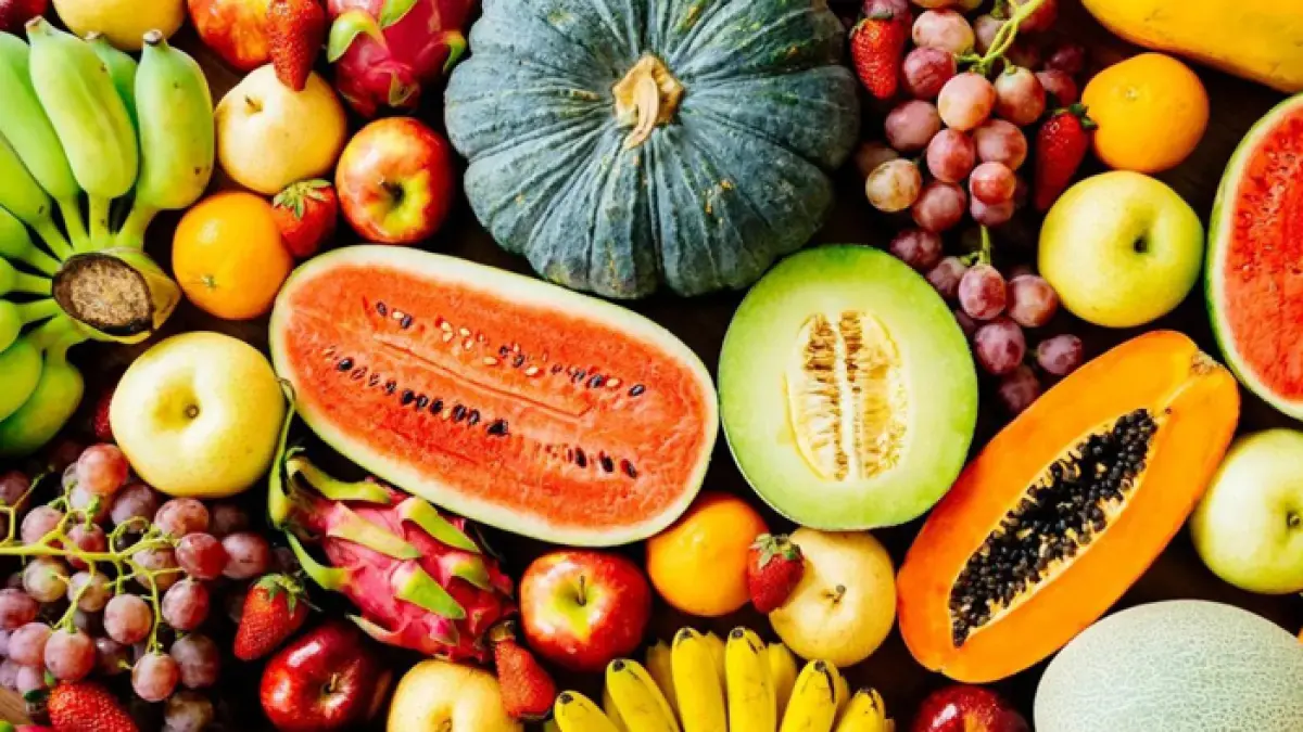 Ilustrasi buah yang sehat untuk usus dan pencernaan. (Freepik)