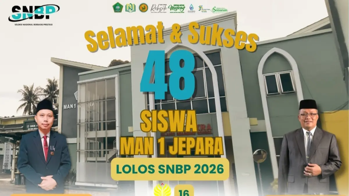 SNBP 2026 MAN 1 JEPARA