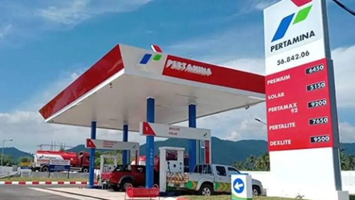 Ilustrasi SPBU Pertamina