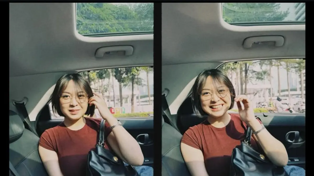 Penampilan Bernadya dengan rambut barunya (Foto: Instagram @bernadyaribka)