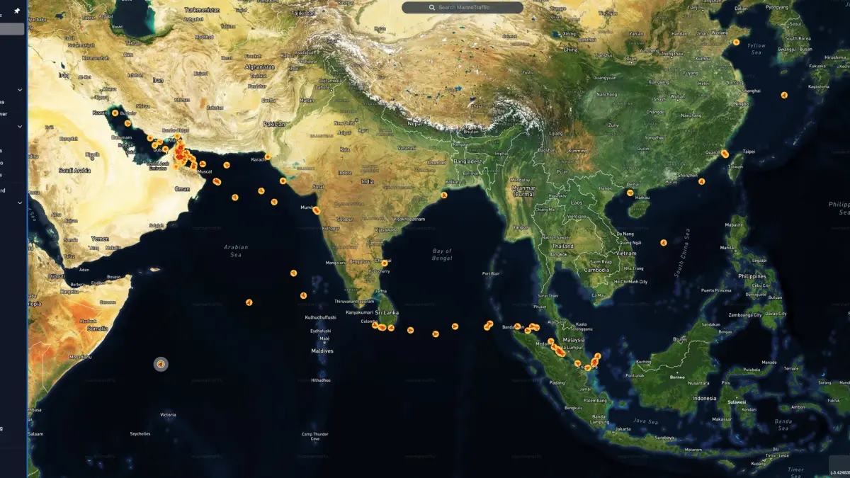 Ilustrasi Selat Hormuz (Ist)