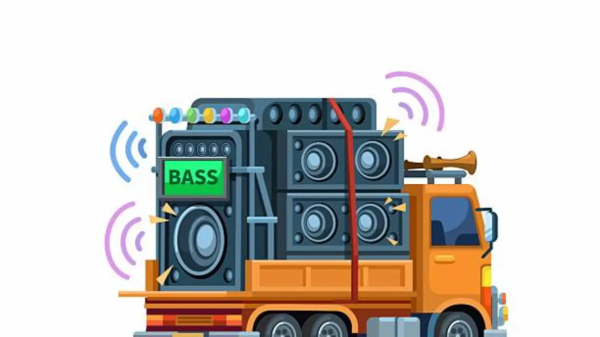 Ilustrasi sound horeg 