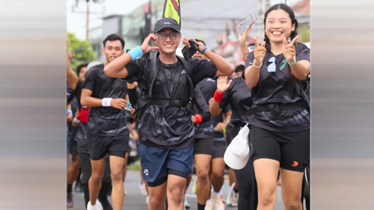 Ratusan Pelari ikuti event bertajuk Run The City by Grand Filano di Kudus. (ist)