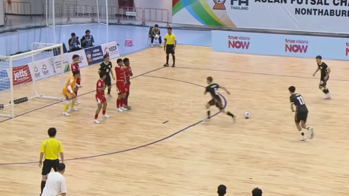Indonesia vs Australia di Fase Grup AFF Futsal 2026