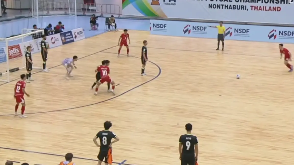 Indonesia vs Australia di piala Futsal AFF 2026