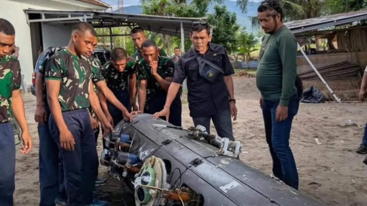 Penemuan UUV Beraksara Asing Gegerkan Nelayan Utara