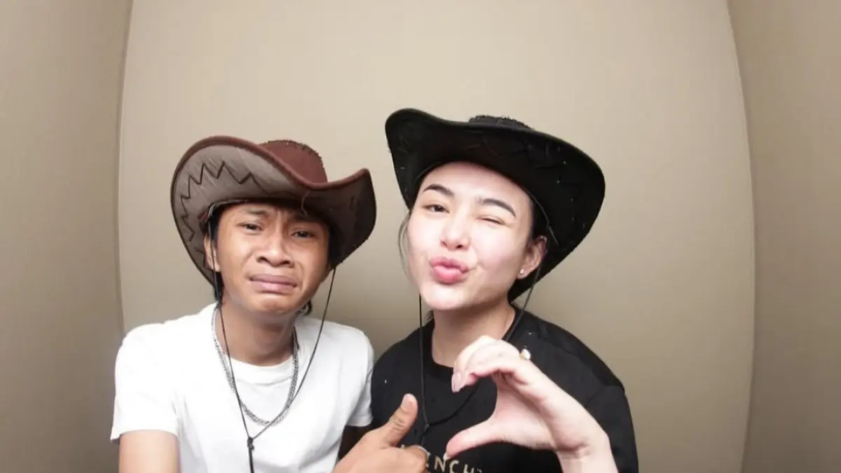 Fajar Sadboy dan Amanda Manopo (Foto: Instagram @amandamanopo) 