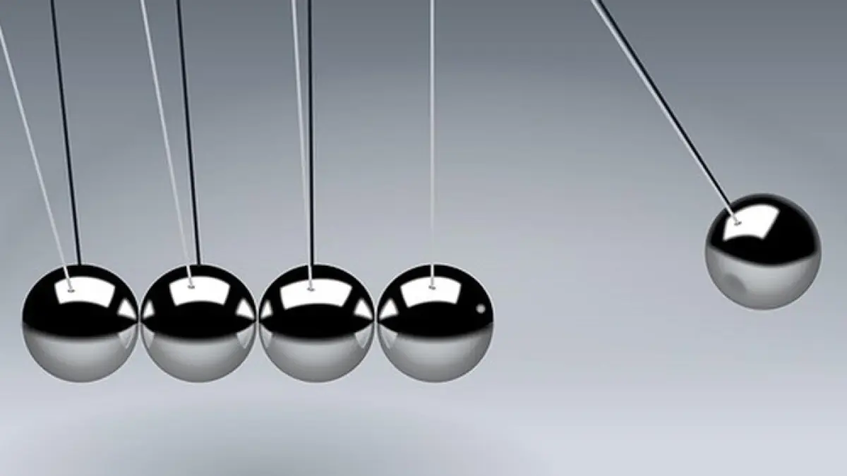 Ilustrasi hukum Newton. (Michal Jarmoluk dari Pixabay)