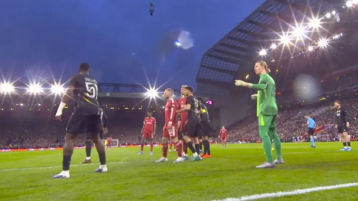 Liverpool saat menjamu PSG di leg kedua liga champions 2026