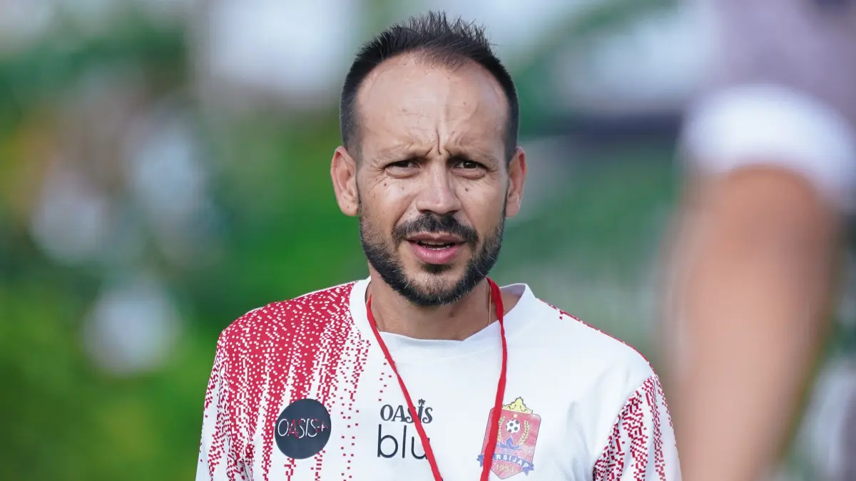 JOSJIS: Pelatih Kepala Persijap Jepara Mário Licínio Guerreiro Lemos. (MO PERSIJAP UNTUK RADAR KUDUS)