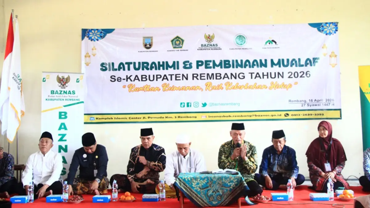 JALIN SILAHTURAHMI: Suana pembinaan mualaf di Kabupaten Rembang. (WISNU AJI/RADAR KUDUS)


