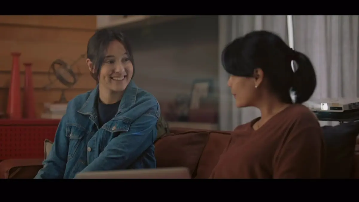 Yasmin Napper di Film Yang Lain Boleh Hilang Asal Kau Jangan (Foto: Tangkapan layar Instagram @filmyanglainbolehhilang)
