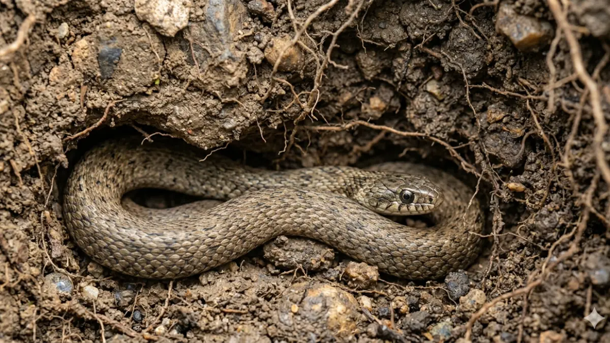 Ilustrasi ular (gemini ai)