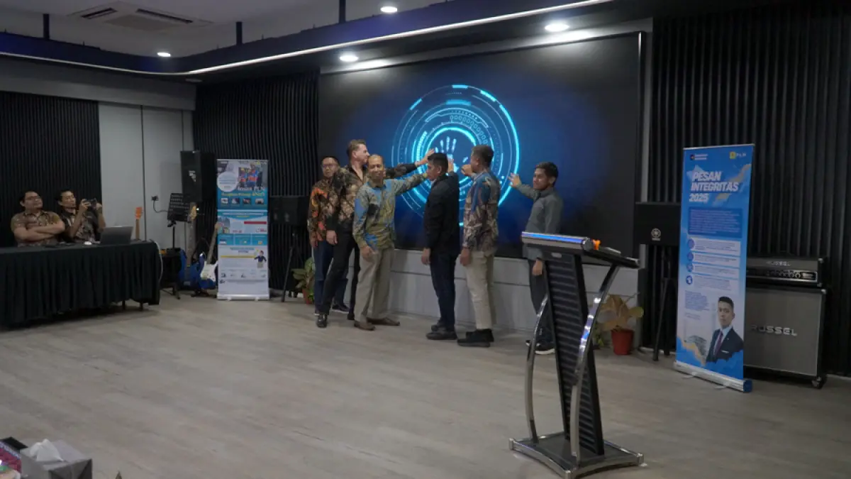 Seremoni tanda peresmian Go Live Quick Win 4 Digital Twin  di Jepara, Selasa (21/4), sebagai wujud percepatan transformasi pembangkit berbasis data dalam momentum peringatan Hari Kartini.