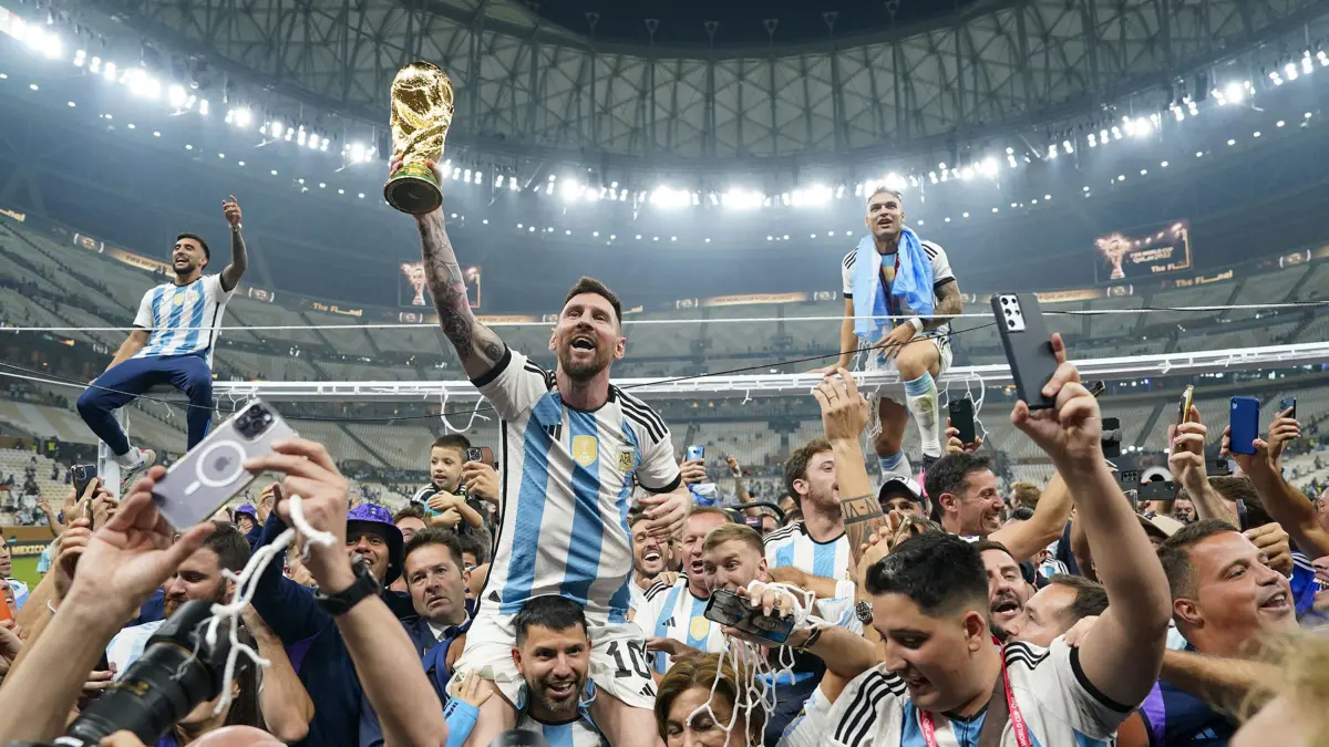 Argentina menjadi juara pada piala Dunia 2022 (Jabin Botsford/The Washington Post/Getty Images)