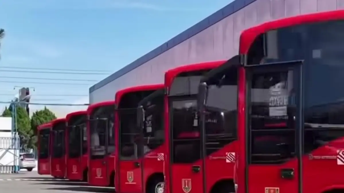 Bus Trans Semarang diganti baru (Foto: Tangkapan layar Instagram @semarangpemkot)

&nbsp;