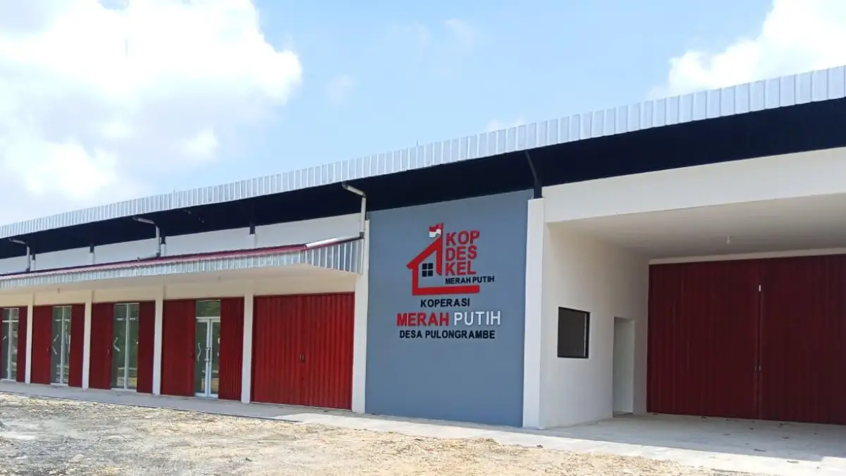 BERDIRI: Meski baru berdiri, KDMP Pulongrambe sudah memutar uang senilai Rp 1,5 miliar per tahun.
