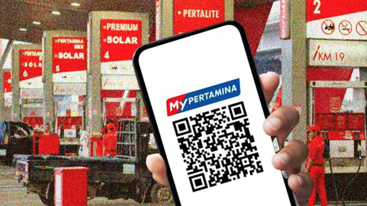 Ilustrasi barcode MyPertamina