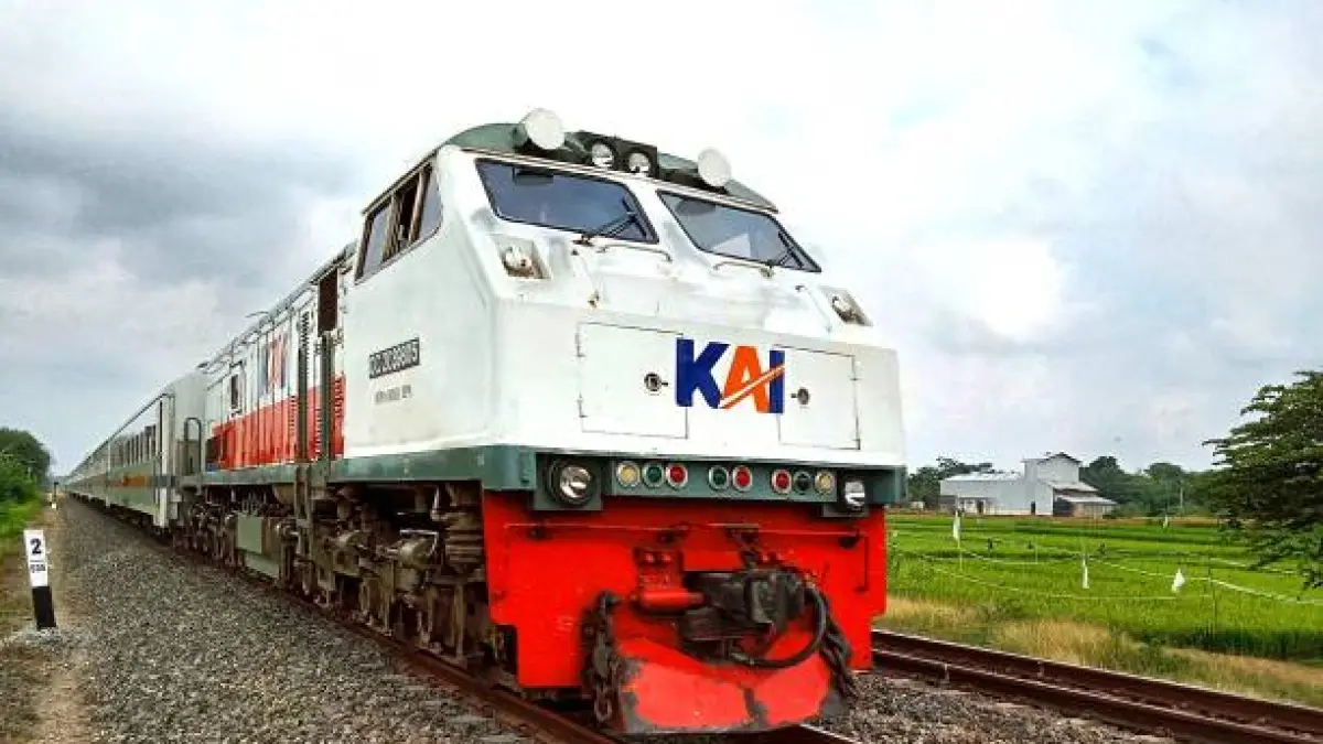 ilustrasi kereta api