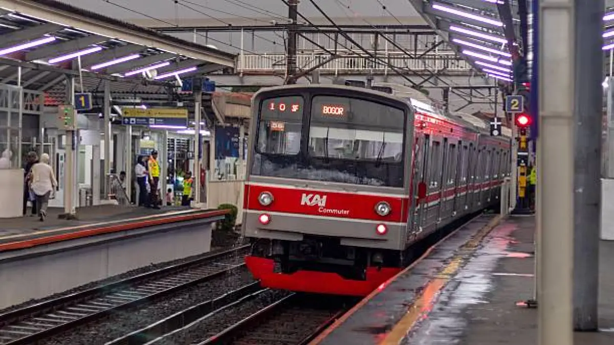 Ilustrasi gerbong kereta 