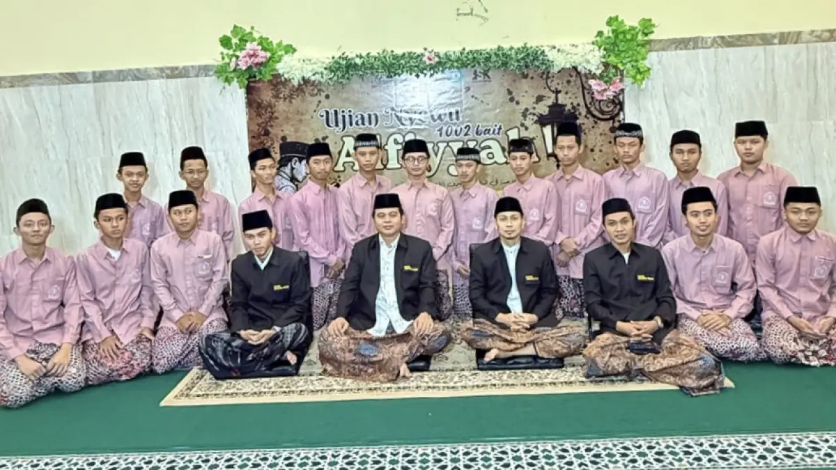 UJIAN: Atmosfer yang kaya akan nilai-nilai ilmiah Islam memenuhi Pondok Pesantren Tasywiqul Furqon di Kudus pada hari ini, Jum’at, 13 Dzulqa’dah yang bertepatan dengan 01 Mei 2026 M.&nbsp;