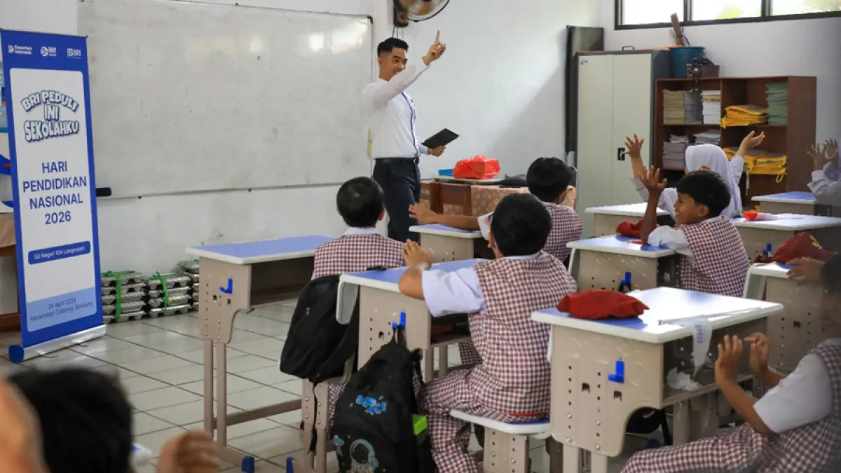 BRI Peduli Gelar Kelas Inspirasi untuk siswa SD