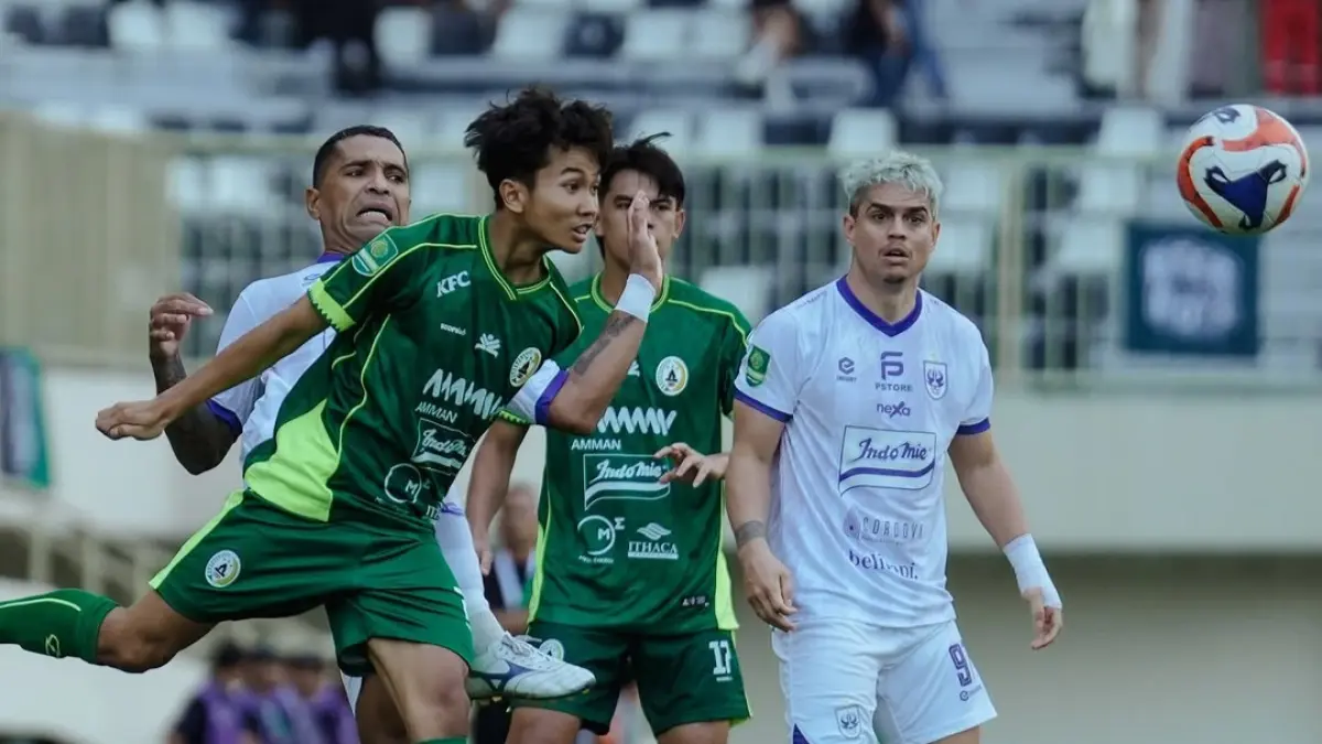 Duel antara PSS Sleman vs PSIS Semarang. (IG PSS Sleman)