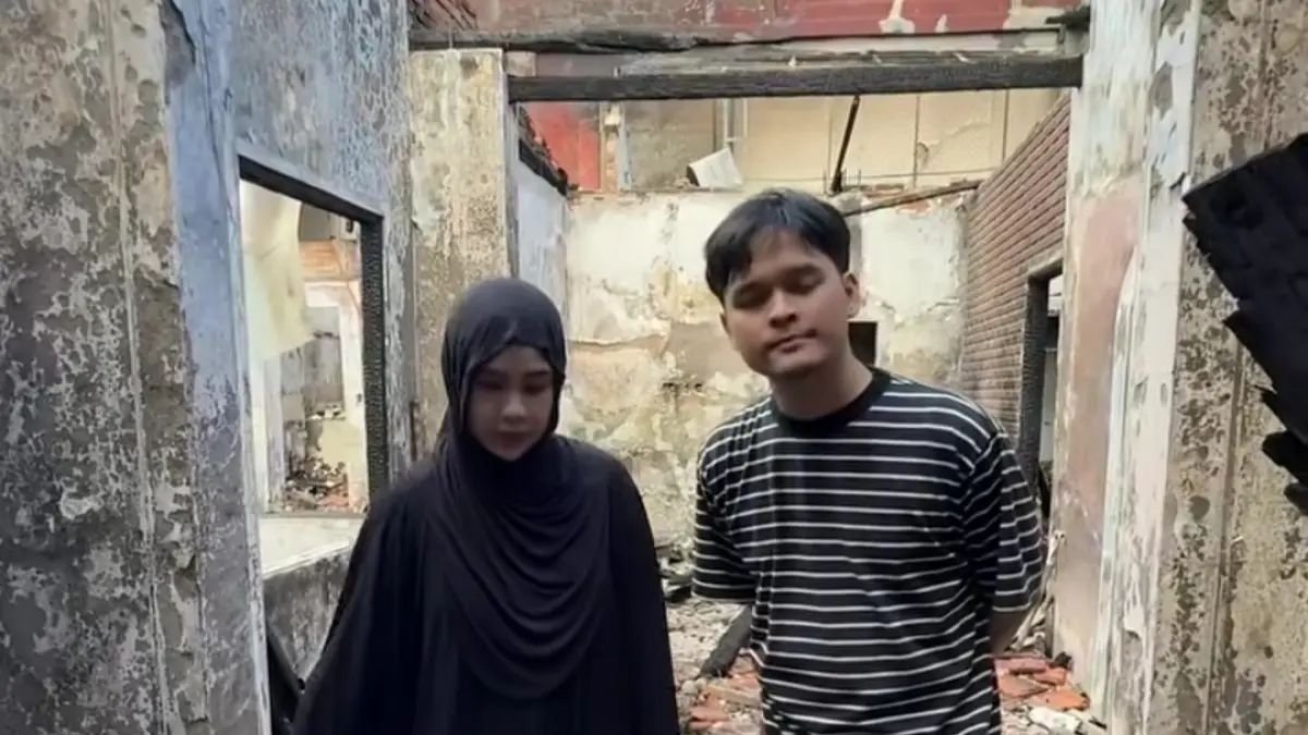 Rumah selebritas Anisa Rahma Dilalap Si Jago Merah. (IG Anisarahma 12)