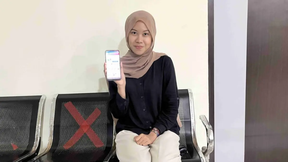Kaila Atha Shafira, mahasiswa salah satu perguruan tinggi di Semarang asal Kudus