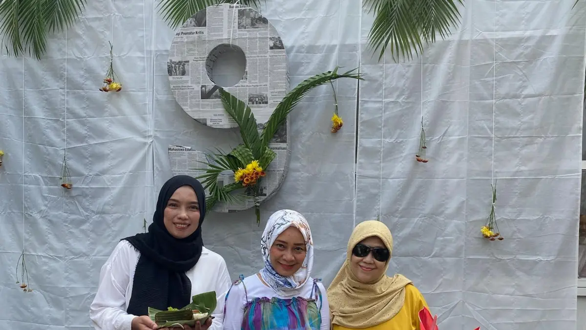 KREATIF: Pasar Sehati Semarang (PSS) genap berusia 9 tahun pada Minggu.