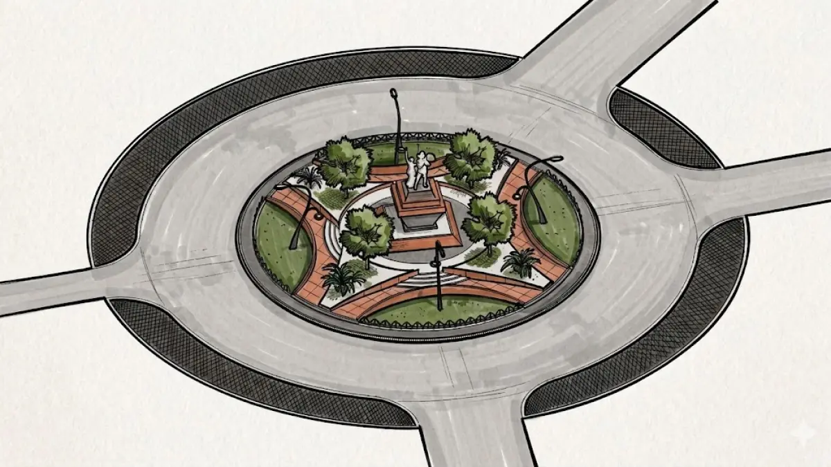 (DED awal revitalisasi Taman Tugu Tani)