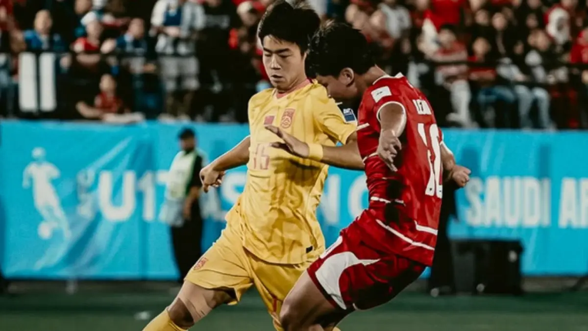 Gol Telat Bawa Garuda Muda Kunci Tiga Poin di Piala Asia U-17