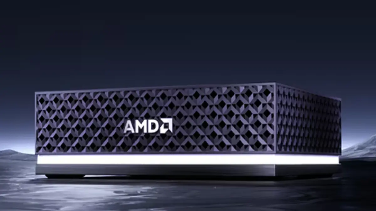 Mini PC Ryzen AI Halo. Foto: AMD
