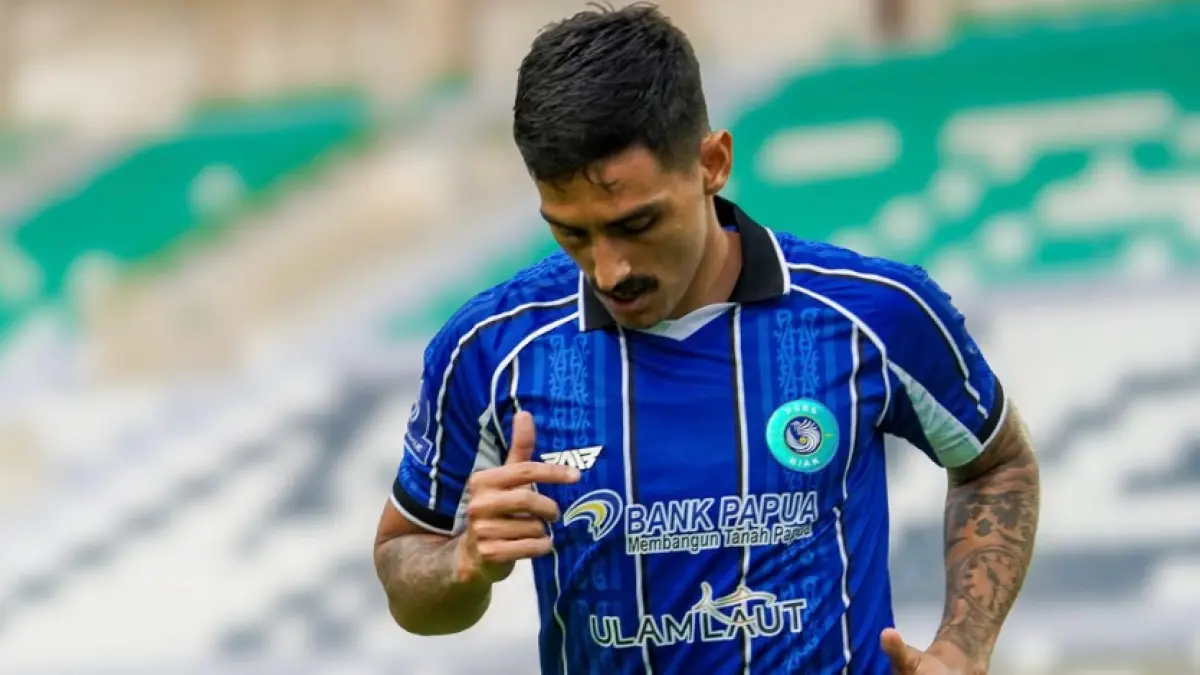 Pablo Andrade pemain PSBS Biak