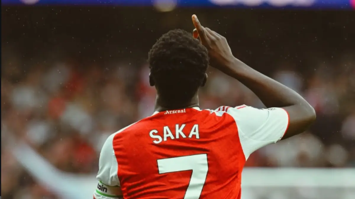 Saka, pemain arsenal