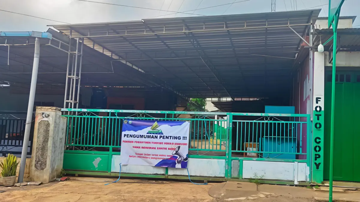TAK ADA AKTIVITAS: Pondok Pesantren Ndholo Kusumo di Desa Tlogosari, Tlogowungu, Pati, sudah tutup. (ANDRE FAIDHIL FALAH/RADAR KUDUS)