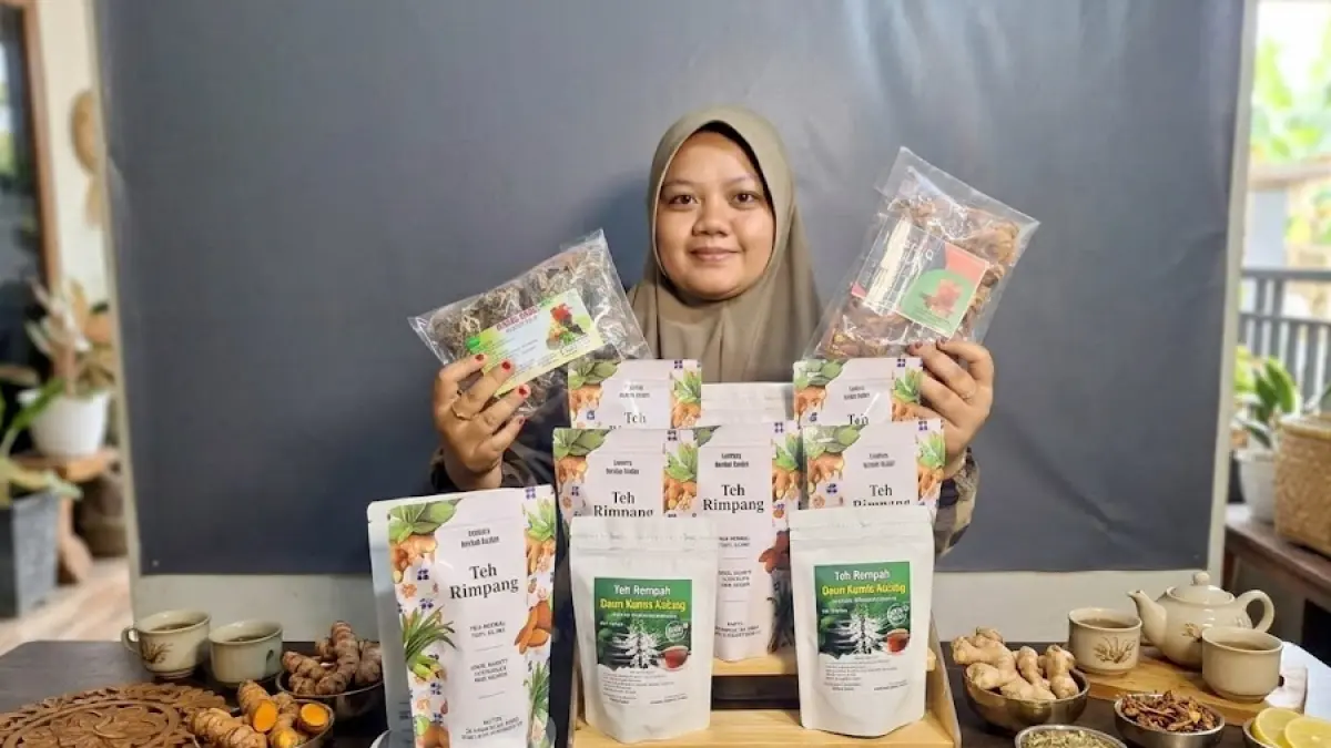 Kisah Isma Bangun Bisnis Jamu Herbal hingga Tembus Pasar Nasional Berkat Dukungan BRI