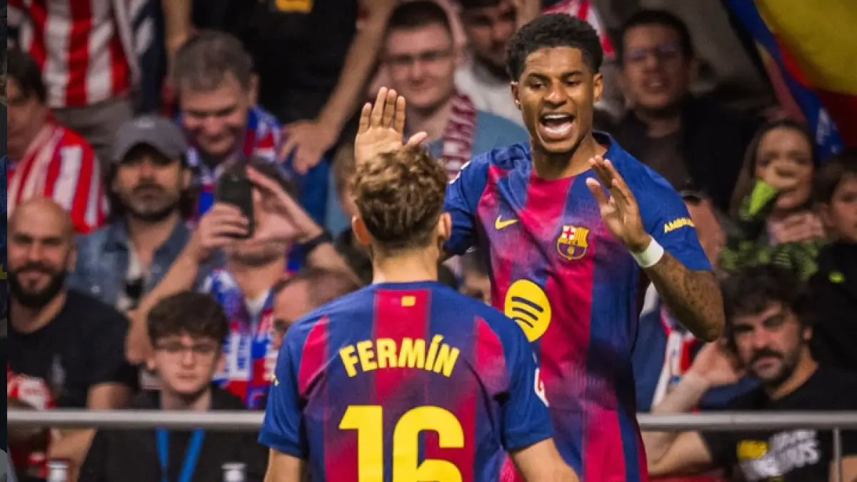Rashford dan Fermin Lopes, tim Barcelona