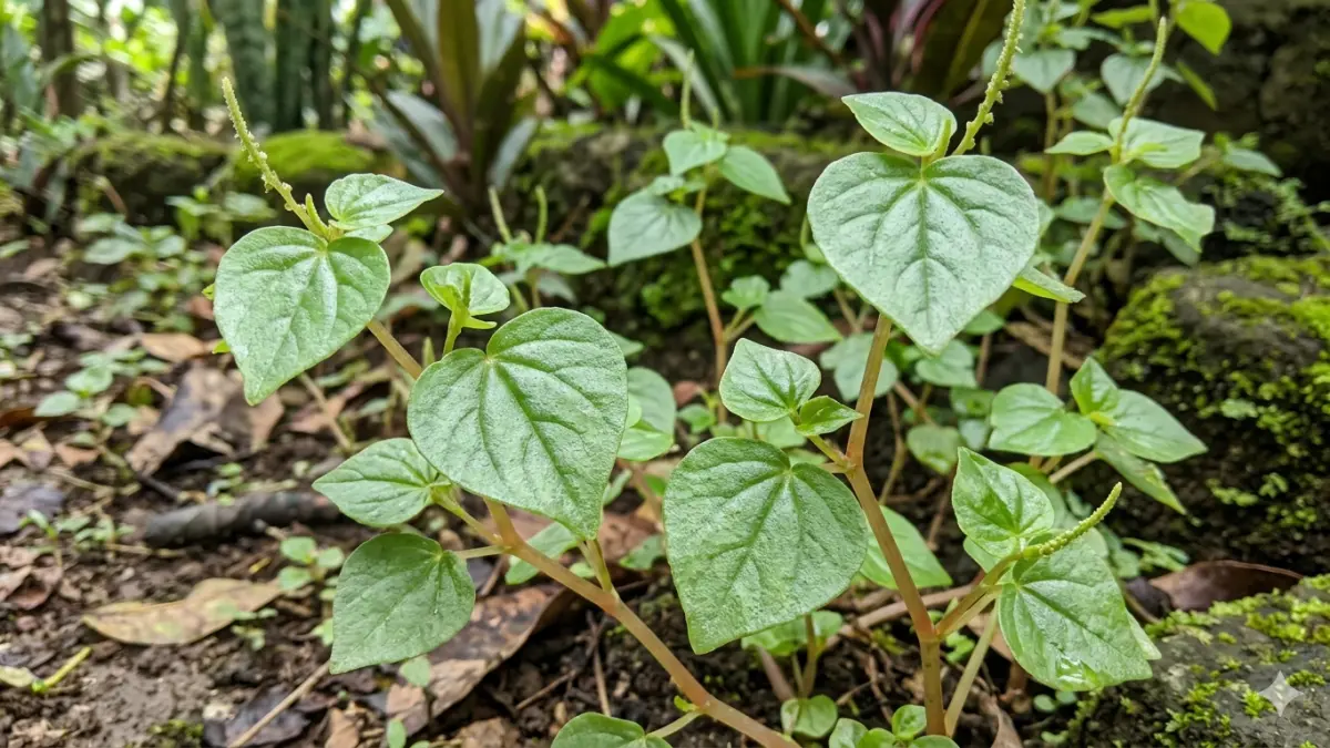Daun sirih cina 