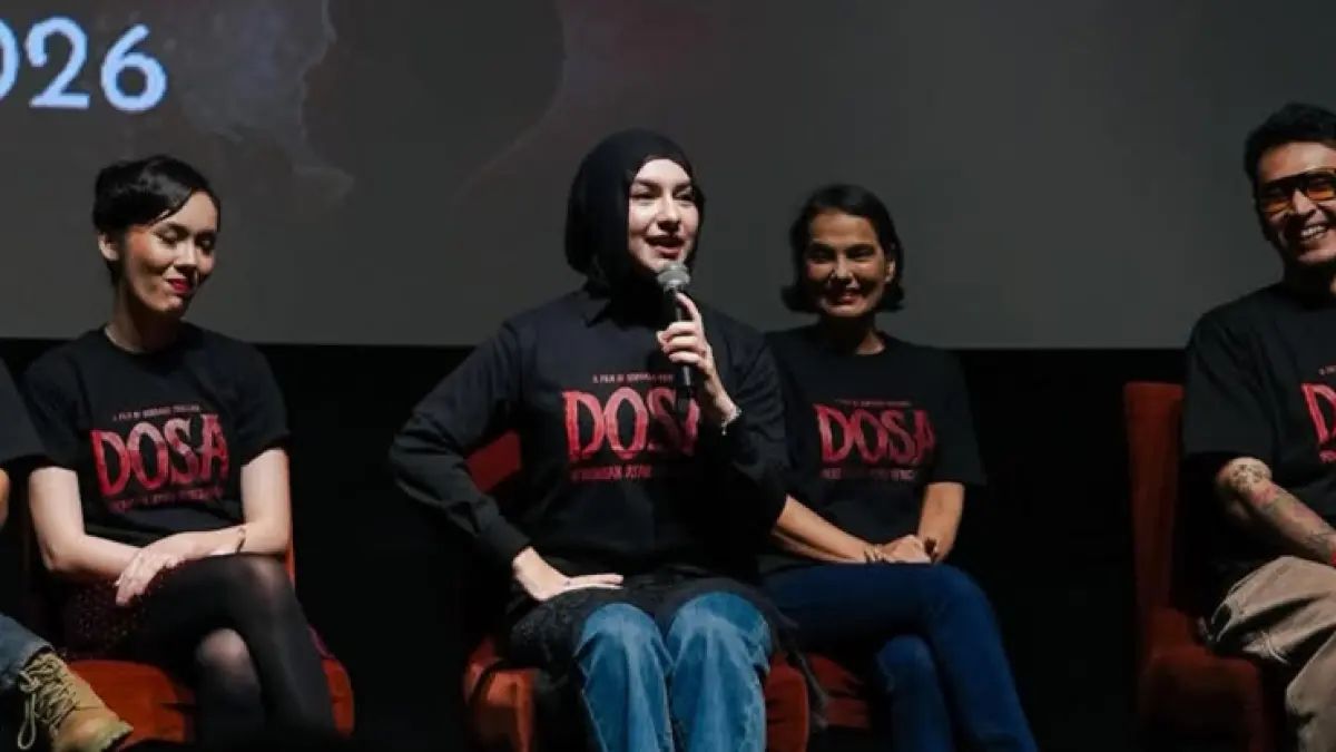 Irish Bella jadi produser eksekutif di film Dosa: Penebusan atau Pengampunan (Foto: Instagram @_irishbella_