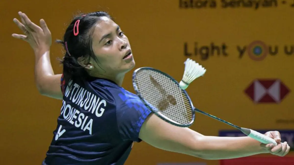 Pebulu tangkis tunggal putri Indonesia Gregoria Mariska Tunjung. (ANTARA)