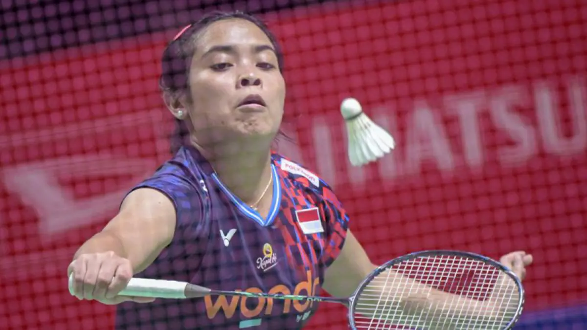 Pebulu tangkis tunggal putri Indonesia Gregoria Mariska Tunjung. (Antara)