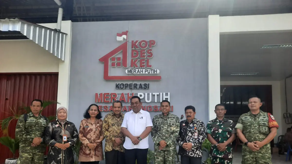 KOMPAK: Koperasi Desa Merah Putih Desa Karangsari Kecamatan Brati siap launching tahap kedua. (INTAN MAYLANI/RADAR KUDUS)