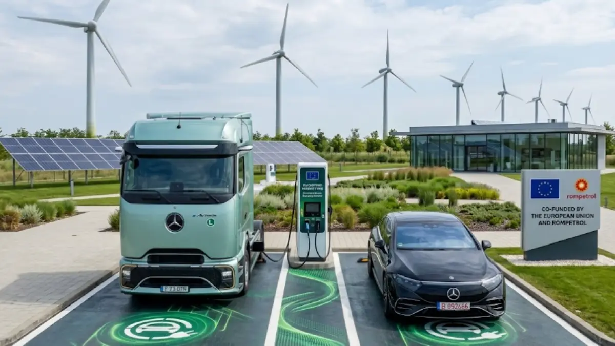 Didukung Uni Eropa, Rompetrol Investasi Jutaan Euro untuk Jaringan Fast Charging EV