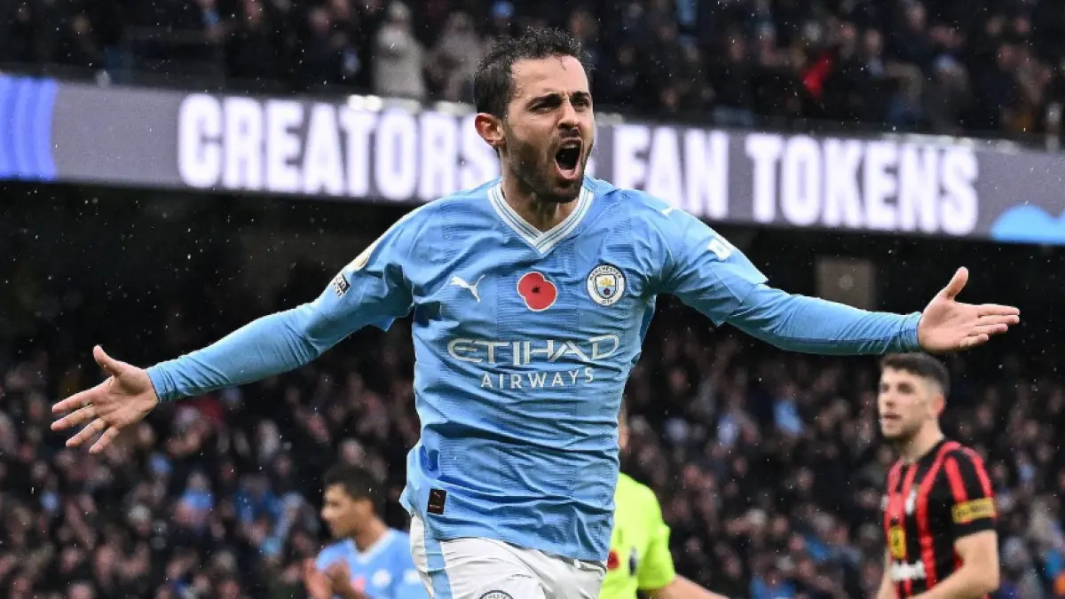 Bernardo Silva pemain Manchester City